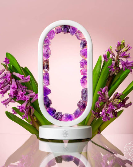 Portal to Peace - Amethyst Lamp of Stress Relief