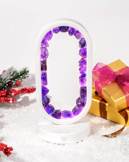 Portal to Peace - Amethyst Lamp of Stress Relief