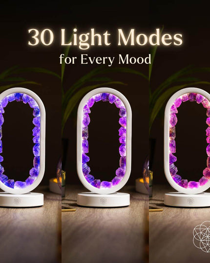 Portal to Peace - Amethyst Lamp of Stress Relief