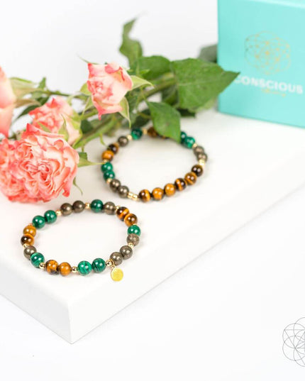 Powerhouse of Success - Trio of Stones Bracelet Bundle
