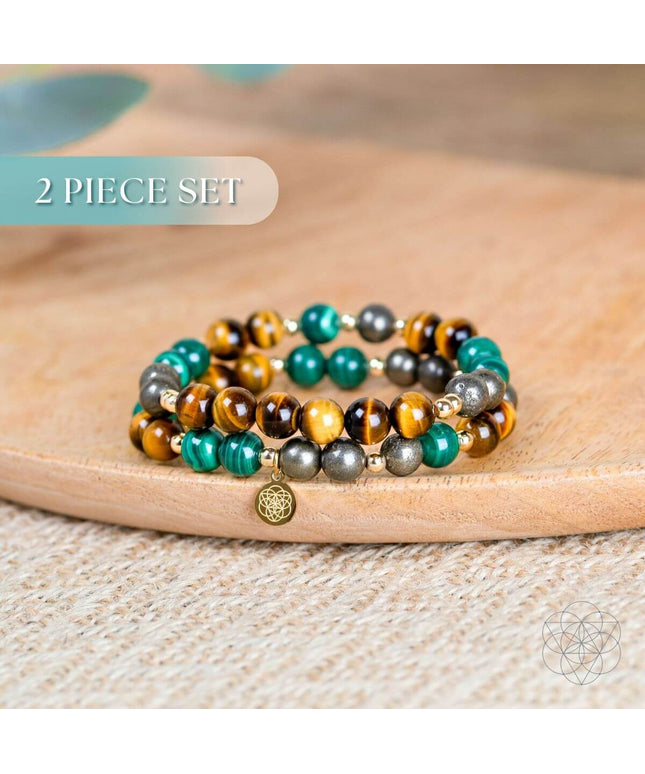 Powerhouse of Success - Trio of Stones Bracelet Bundle