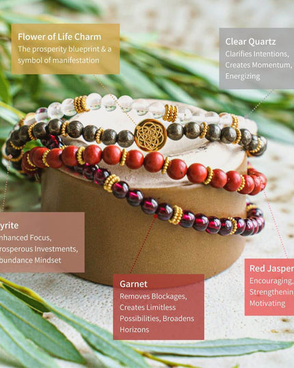 Prosperity Magnet Bracelet Pack of 4