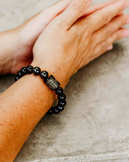 Rainbow Obsidian Protection Bracelet