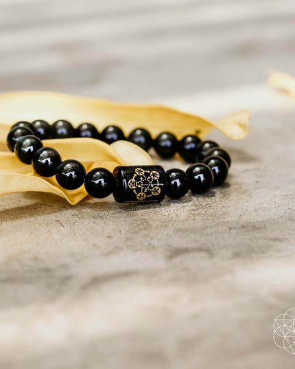 Rainbow Obsidian Protection Bracelet