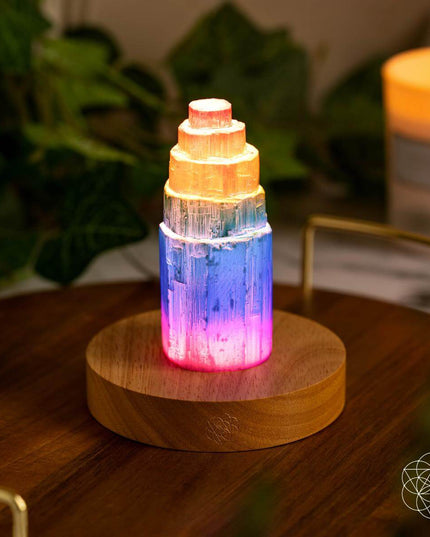 Rainbow’s Blessing - Selenite Tower of Peace & Protection