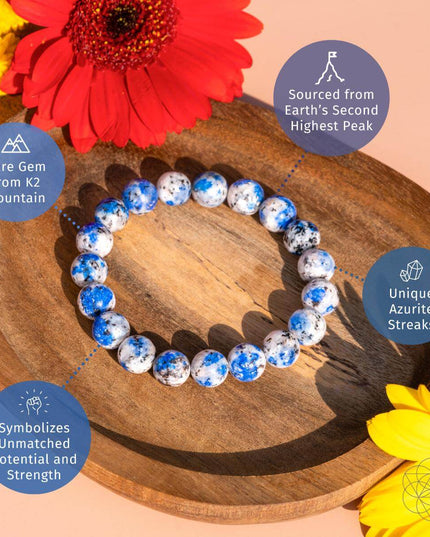 Rare K2 Stone Bracelet of Spiritual Adventure