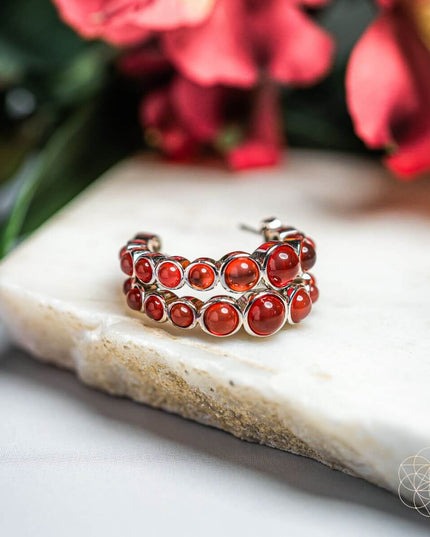 Rising Phoenix: Carnelian Earrings of Ambition