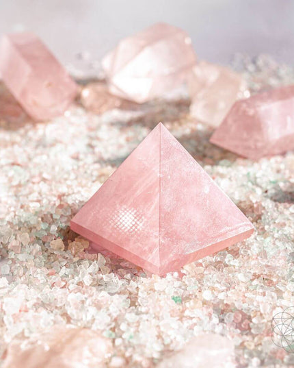 Rose Quartz Pyramid of Fertility