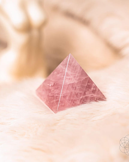 Rose Quartz Pyramid of Fertility