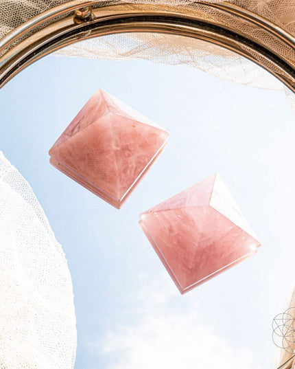 Rose Quartz Pyramid of Fertility