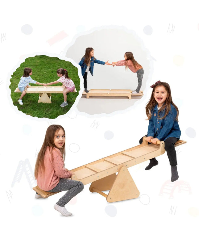 Wooden Seesaw for Toddlers