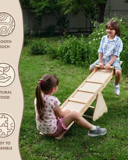 Wooden Seesaw for Toddlers