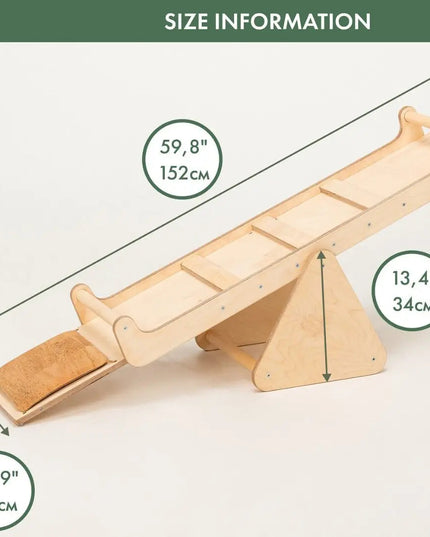 Wooden Seesaw for Toddlers