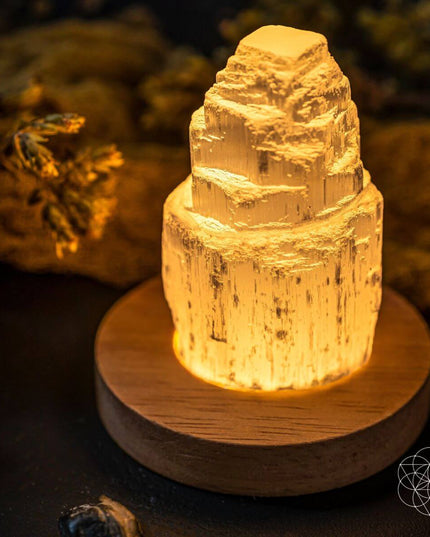 Selenite Cleansing Lamp