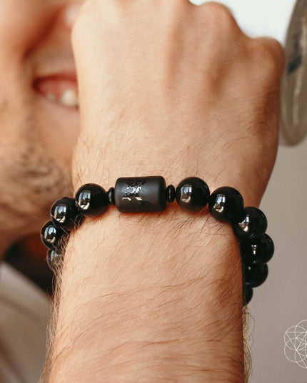 Soul Cleansing Black Obsidian Bracelet