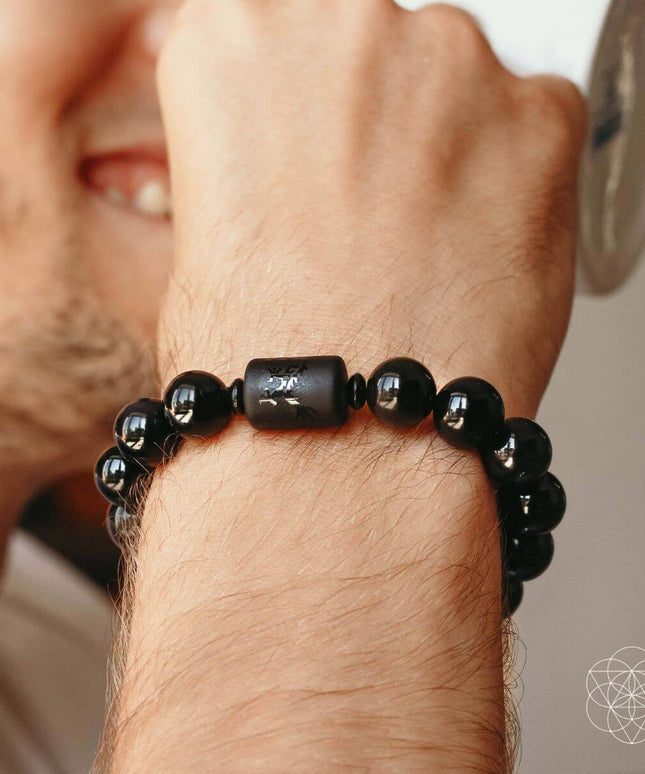 Soul Cleansing Black Obsidian Bracelet