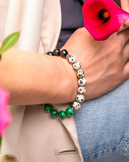 Soul Reset: Dalmatian Jasper Bracelet of Healing