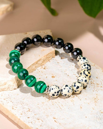 Soul Reset: Dalmatian Jasper Bracelet of Healing