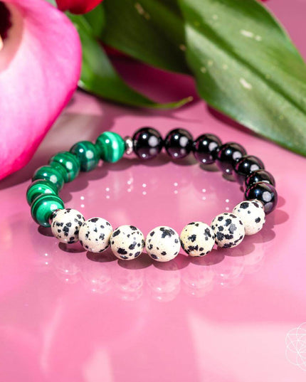 Soul Reset: Dalmatian Jasper Bracelet of Healing