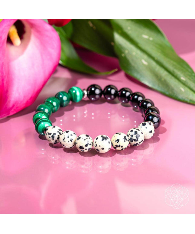 Soul Reset: Dalmatian Jasper Bracelet of Healing