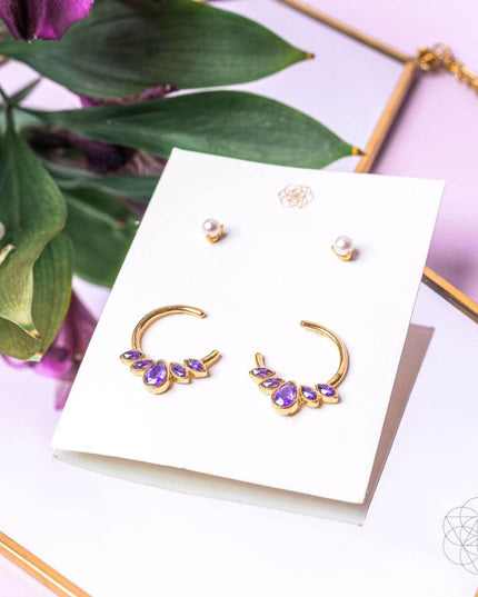 Soulful Celebration - Earrings of Joy (2 sets)