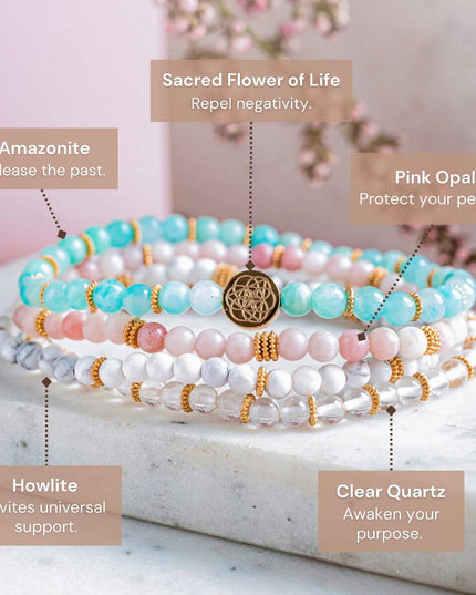 Stress Reliever Bracelet Pack of 4