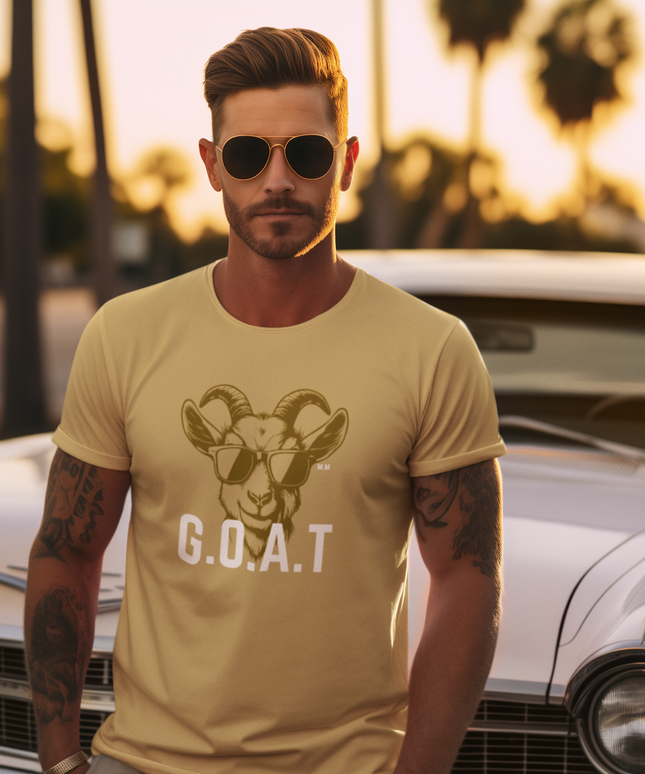 GOAT T-Shirt | Patriotic Graphic Tee, USA-Printed