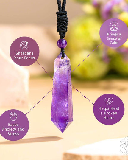 The Amethyst Talisman of Daily Stress Relief
