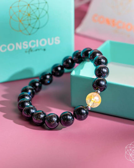 The Arfvedsonite Deep Healing Bracelet