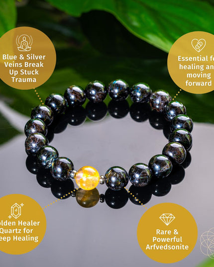 The Arfvedsonite Deep Healing Bracelet