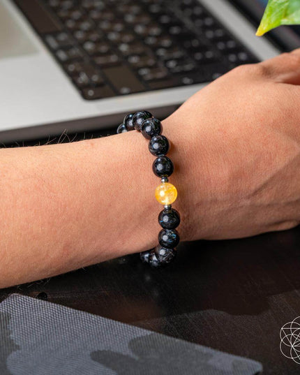 The Arfvedsonite Deep Healing Bracelet