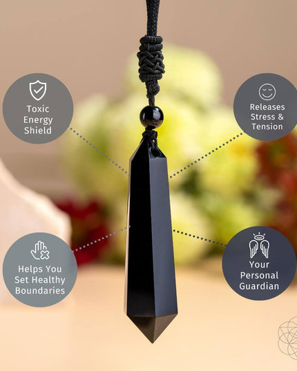 The Black Obsidian Talisman of Protection