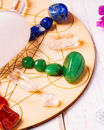 The Divination Crystal Grid Set