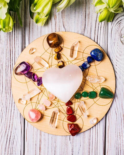 The Divination Crystal Grid Set