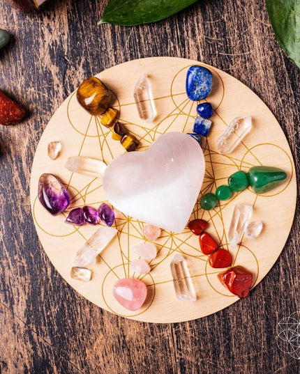 The Divination Crystal Grid Set