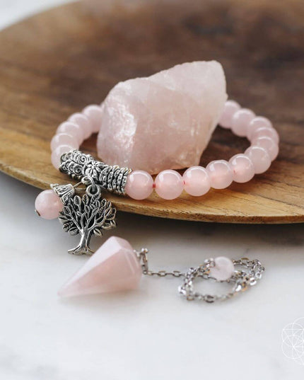 The Rose Quartz Healing Crystal Set