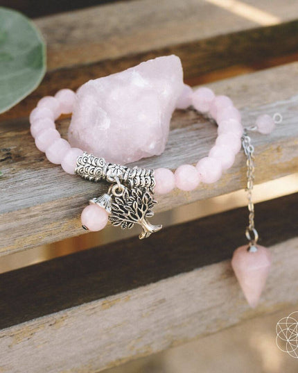The Rose Quartz Healing Crystal Set