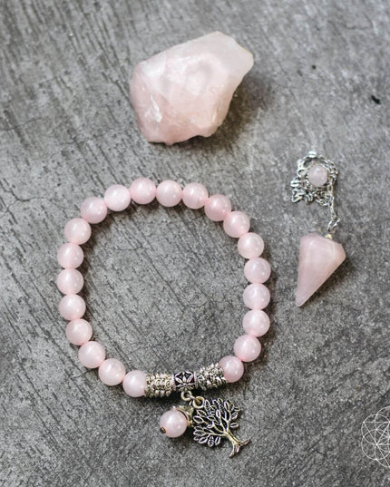 The Rose Quartz Healing Crystal Set