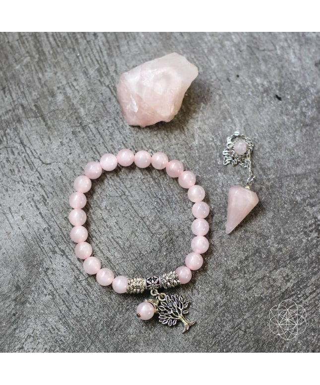The Rose Quartz Healing Crystal Set