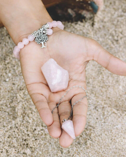 The Rose Quartz Healing Crystal Set