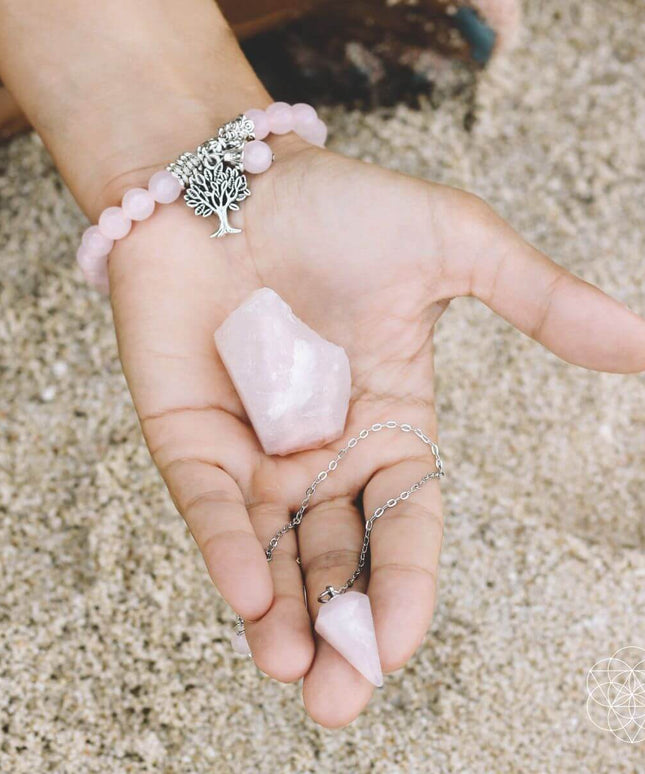The Rose Quartz Healing Crystal Set