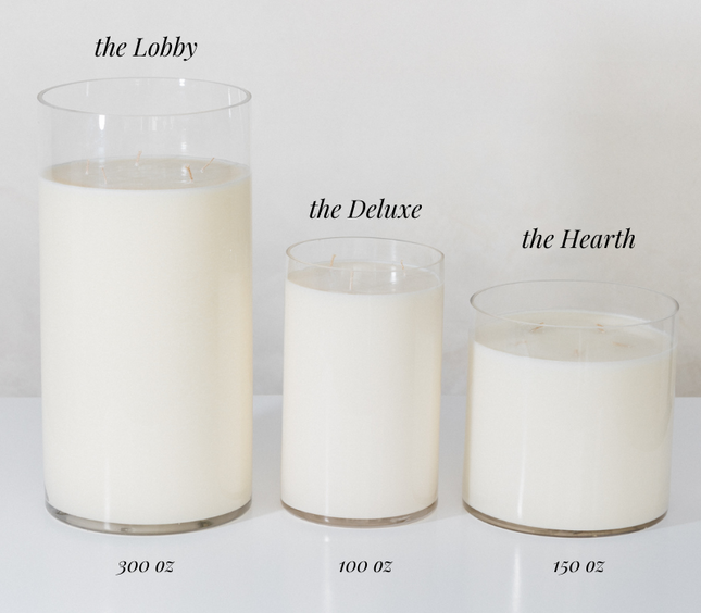 The Hearth - 150 Oz Luxury Hearth Candle - 300 Hr Burn
