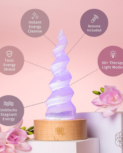 Therapy By Light - Selenite Flame Lamp
