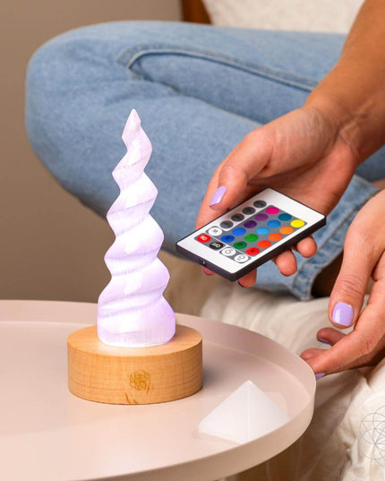 Therapy By Light - Selenite Flame Lamp