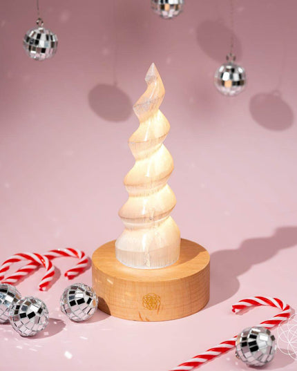 Therapy By Light - Selenite Flame Lamp