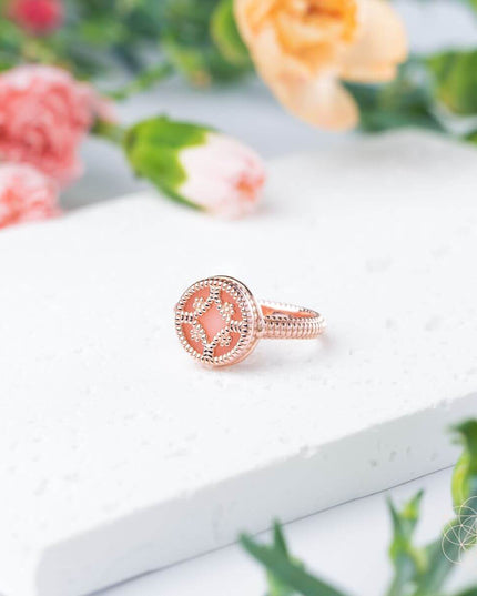 Totem of Abundance: Mayan Lamat Silver Ring of Miracles