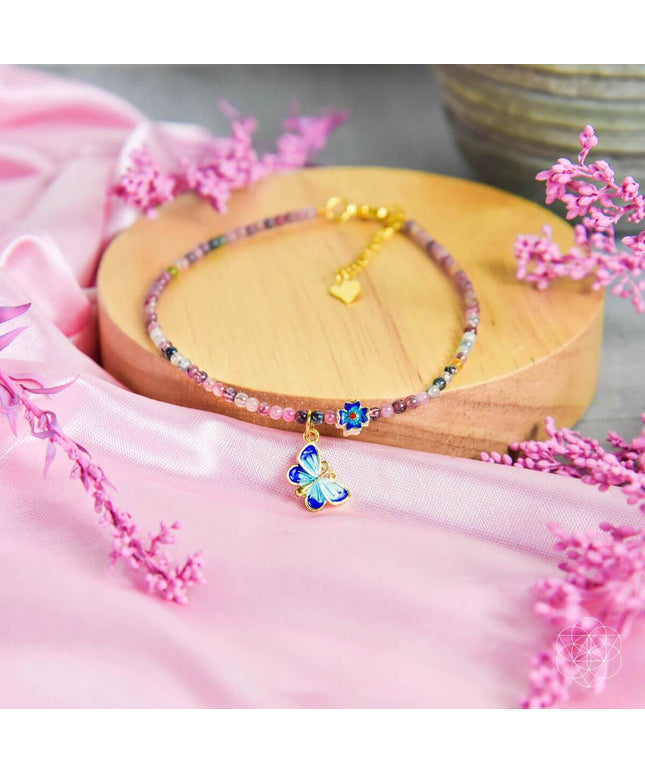 Tourmaline Anklet of Hope