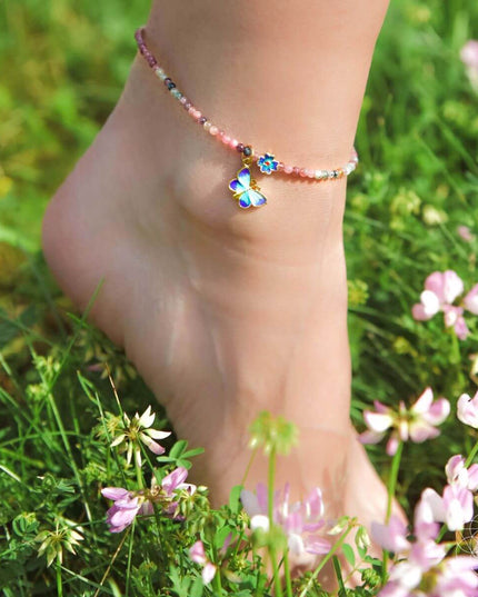 Tourmaline Anklet of Hope