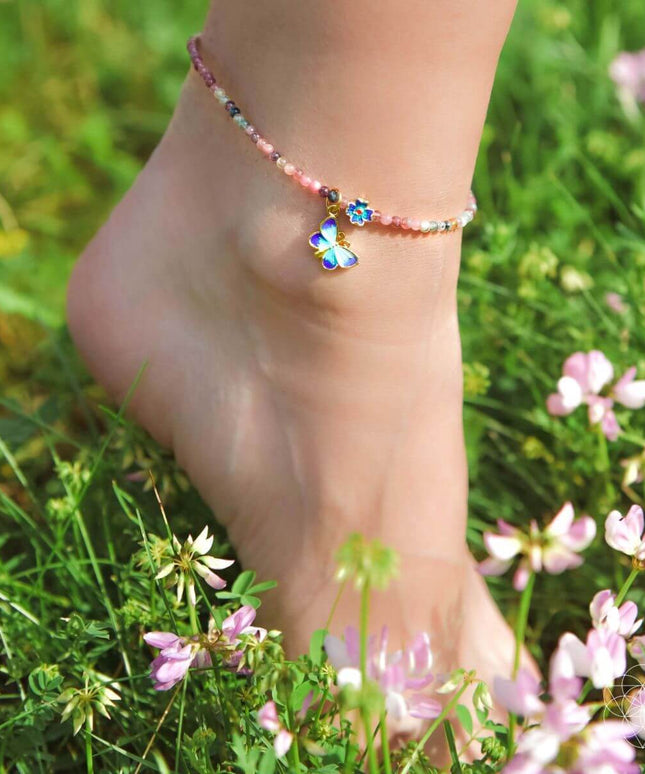 Tourmaline Anklet of Hope