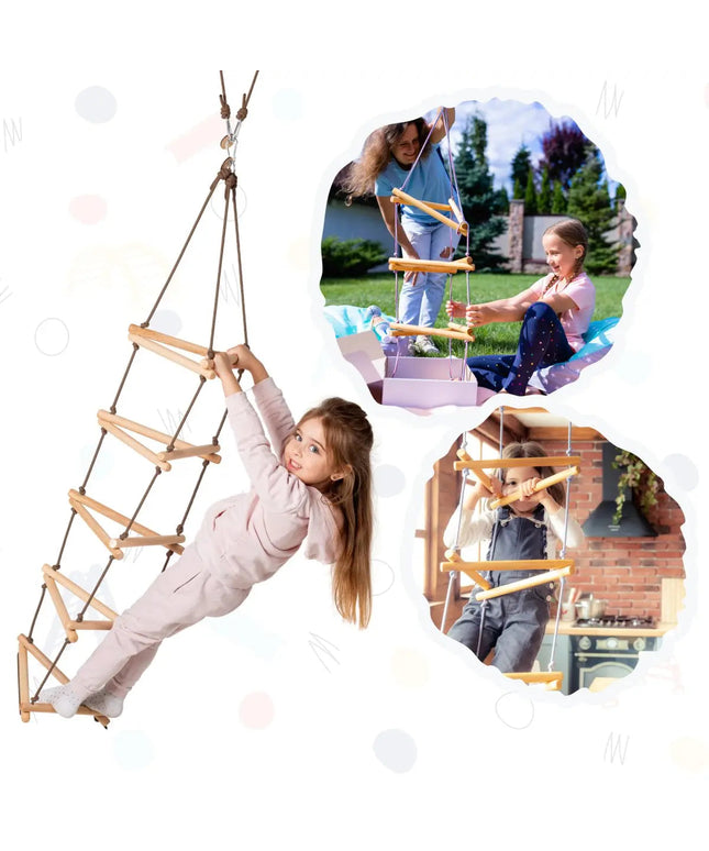 Triangle rope ladder for kids